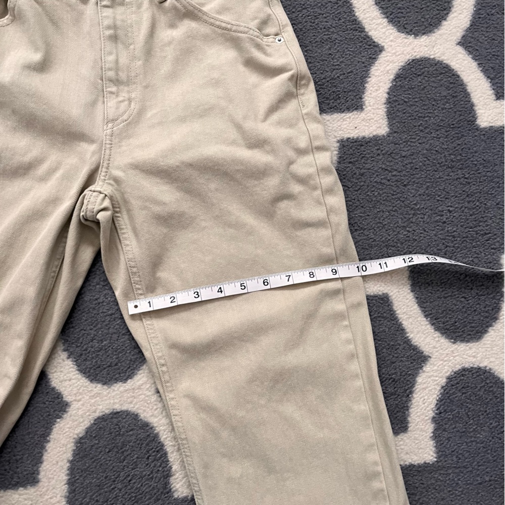 UNIQLO pale tan jeans in excellent condition 25” x 32” - Picture 10 of 10
